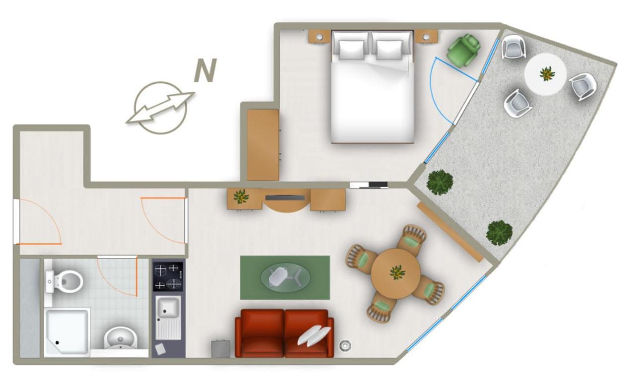 Apartment Kurpark-Residenz App 211A *